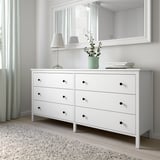 KOPPANG Commode 6 tiroirs, blanc, 172x83 cm