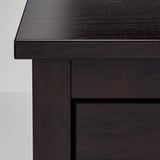 KOPPANG Commode 6 tiroirs, brun noir, 172x83 cm