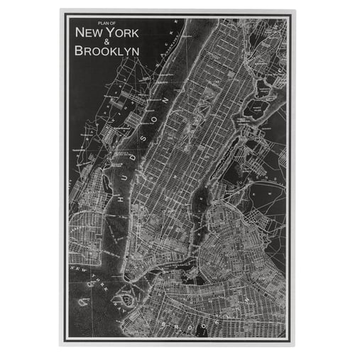 KOPPARFALL Reproduction, New York City, 49x70 cm