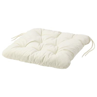 KUDDARNA Coussin de chaise, extérieur, beige, 44x44 cm