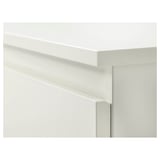KULLEN Commode 5 tiroirs, blanc, 70x112 cm