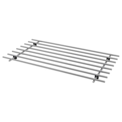LÄMPLIG Grille/dessous de plat, acier inoxydable, 50x28 cm