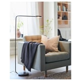 LANDSKRONA Fauteuil, Gunnared vert clair/bois