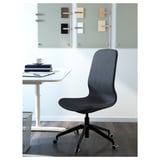 LÅNGFJÄLL Chaise conférence, Gunnared bleu/noir