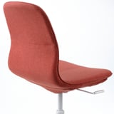 LÅNGFJÄLL Chaise conférence, Gunnared rouge orange/blanc