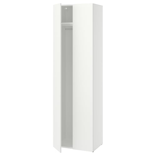 LASTARE Combinaison armoire, blanc, 60x42x201 cm