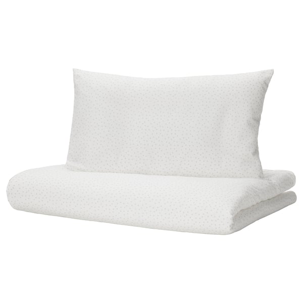LEN Housse couette+1 taie pour lit bébé, 110x125/35x55 cm