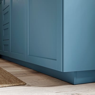 LERHYTTAN Plinthe, bleu, 220x8 cm