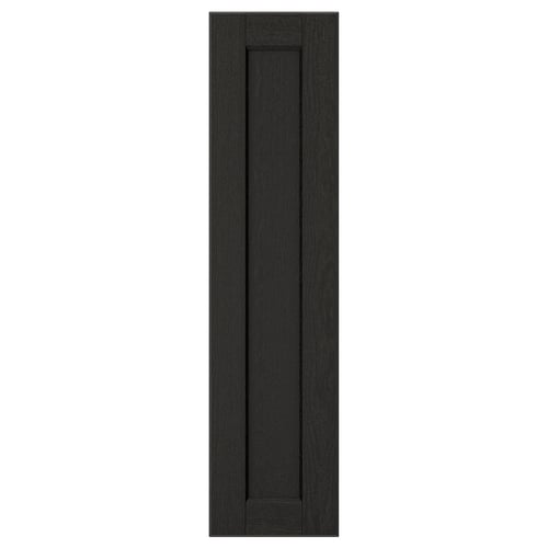 LERHYTTAN Porte, teinté noir, 20x80 cm
