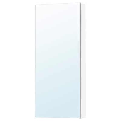 LETTAN Meuble à miroir avec porte, effet miroir/miroir, 40x15x95 cm