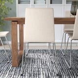 LILLÅNÄS Chaise, chromé/Gunnared beige