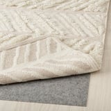 LOKALGATA Tapis tissé à plat, beige, 170x240 cm