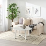 LOKALGATA Tapis tissé à plat, beige, 170x240 cm