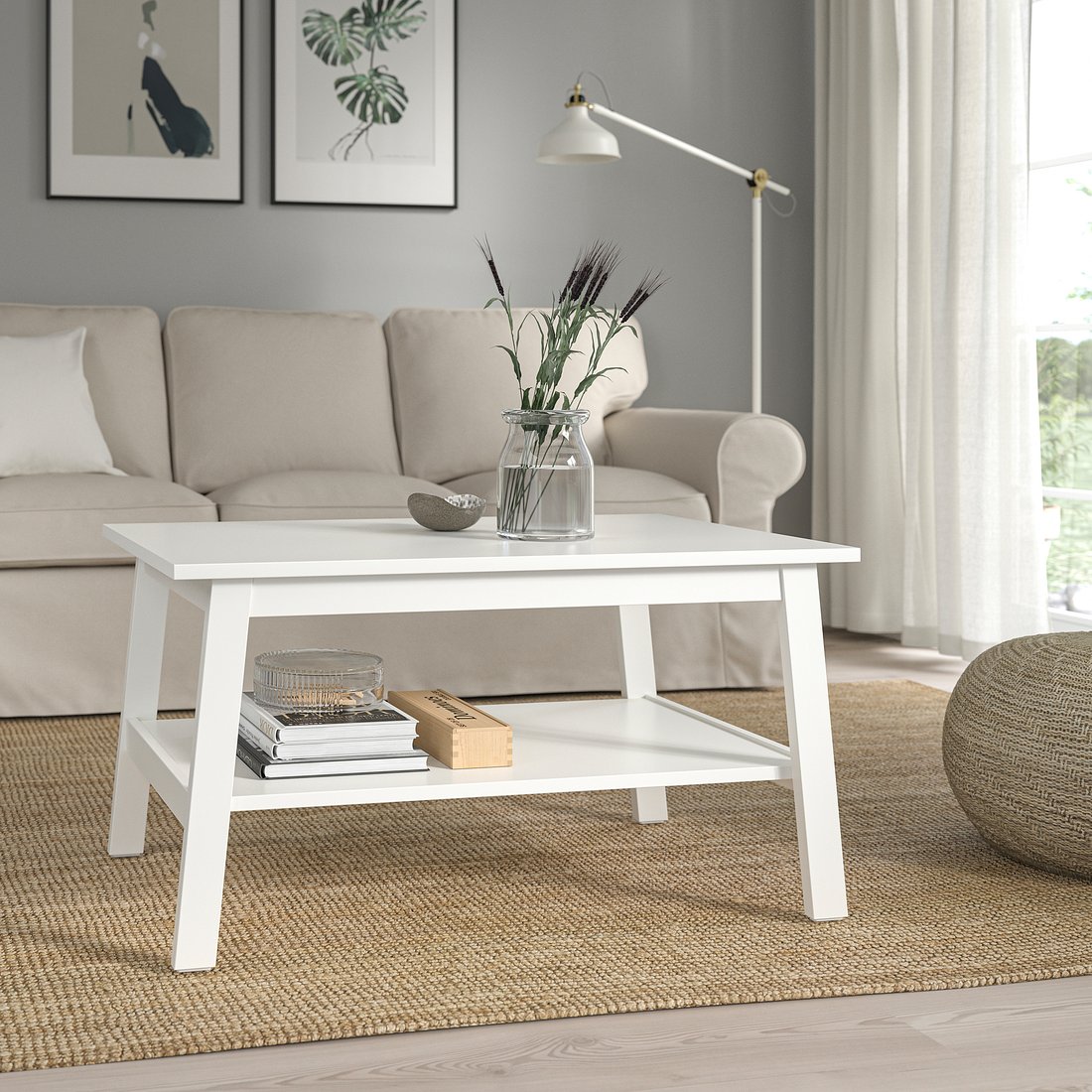 LUNNARP Table basse blanc IKEA