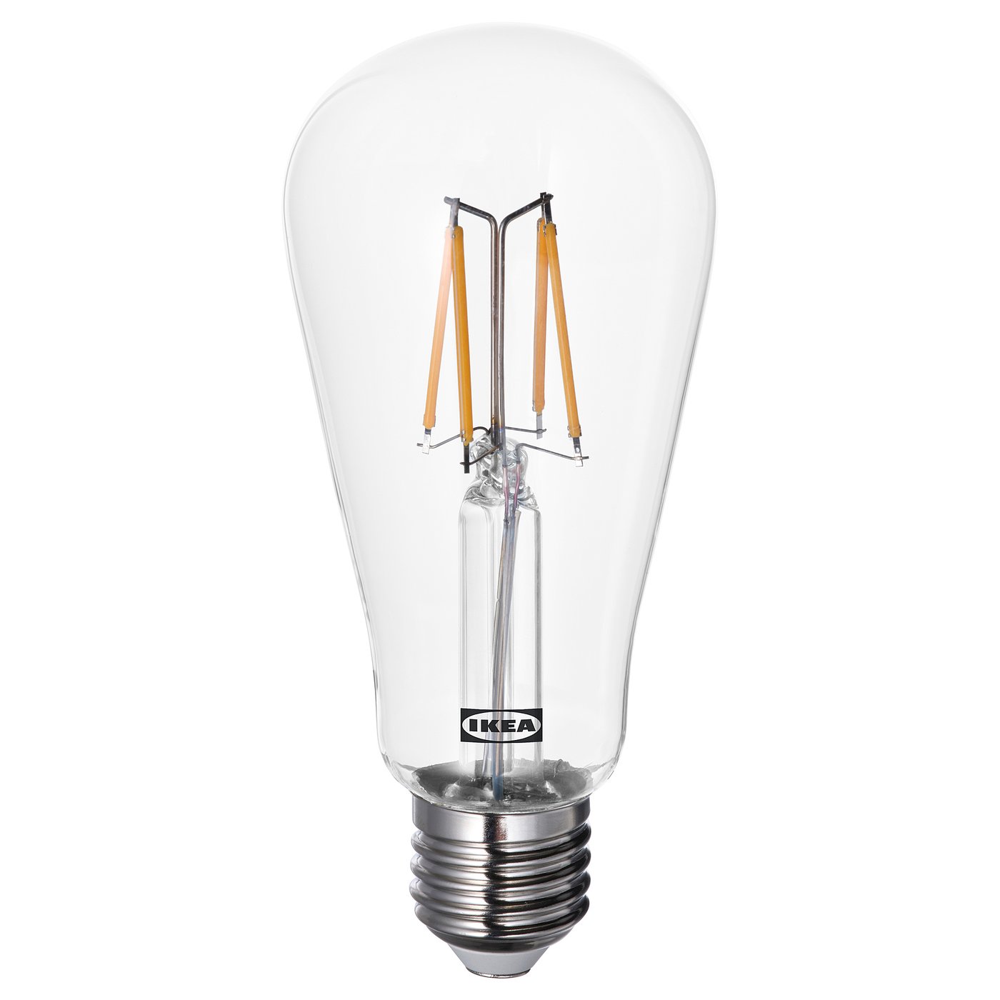 LUNNOM ampoule LED E27 150 lumen, forme de goutte transparent IKEA