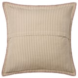 MÄVINN Housse de coussin, beige rouge/coeur, 50x50 cm