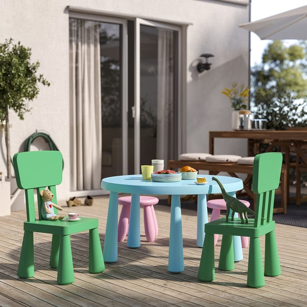 MAMMUT Chaise enfant, intérieur/extérieur/vert vif