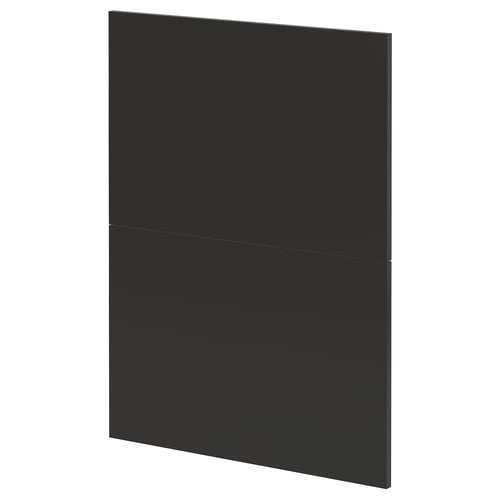 METOD 2 faces pr lave-vaisselle, Nickebo/anthracite mat, 60 cm