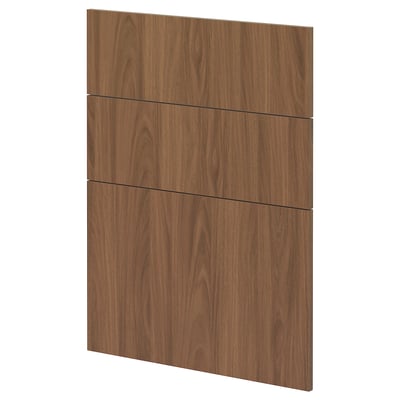 METOD 3 faces pr lave-vaisselle, Tistorp effet noyer foncé, 60 cm