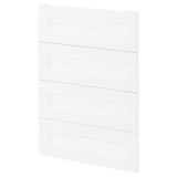 METOD 4 faces pour lave-vaisselle, Enköping blanc/effet bois, 60 cm