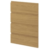 METOD 4 faces pour lave-vaisselle, Voxtorp motif chêne, 60 cm