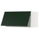 METOD Élément mural horizontal, blanc/Havstorp vert profond, 80x40 cm
