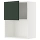 METOD Élément mural pour micro-ondes, blanc/Havstorp vert profond, 60x80 cm