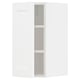 METOD Élément mural + tablettes, blanc Enköping/blanc effet bois, 30x60 cm