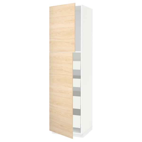 METOD / MAXIMERA Armoire 2 portes/4 tiroirs