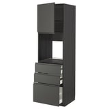 METOD / MAXIMERA Armoire four+porte/3 tiroirs