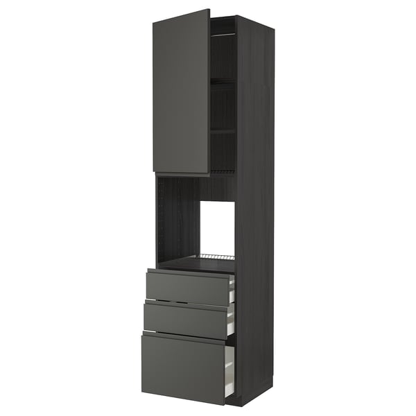 METOD / MAXIMERA Armoire four+porte/3 tiroirs
