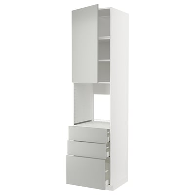 METOD / MAXIMERA Armoire four+porte/3 tiroirs