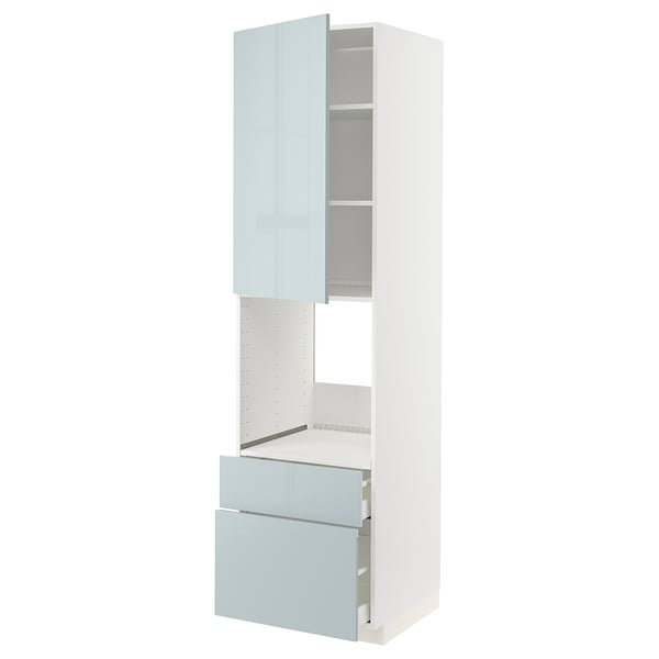 METOD / MAXIMERA Armoire pour four+porte/2 tiroirs