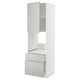 METOD / MAXIMERA Armoire pour four+porte/2 tiroirs