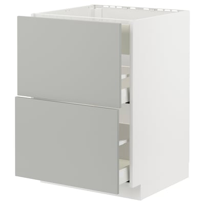 METOD / MAXIMERA Élément bas table cuisson/hotte tir