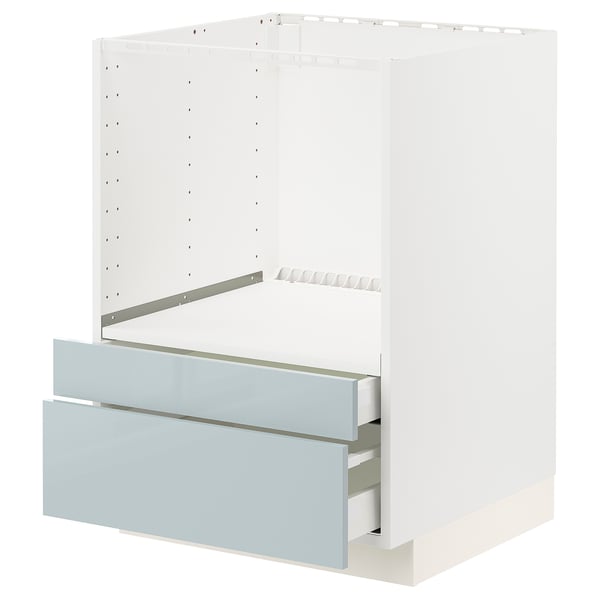 METOD / MAXIMERA Meuble pour micro combi/tiroirs