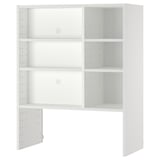 METOD Struct élément mural pr hotte intég, blanc, 80x37x100 cm