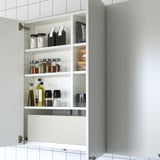 METOD Struct élément mural pr hotte intég, blanc, 80x37x100 cm