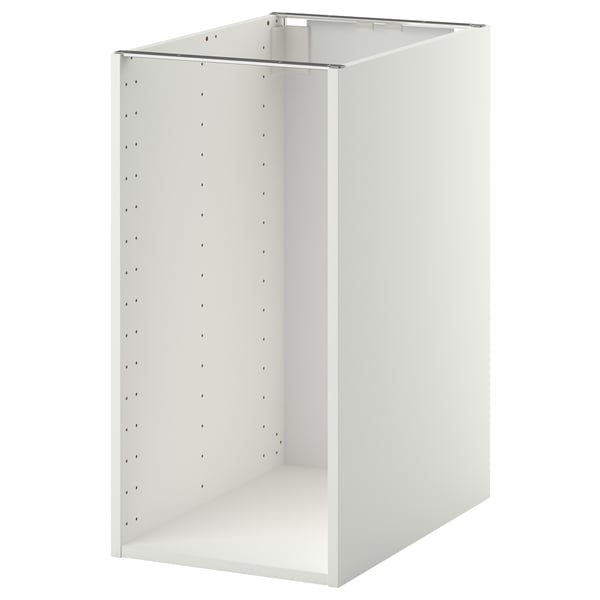 METOD Structure élément bas, blanc, 40x60x80 cm