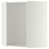 METOD Structure élément mural d'angle, blanc, 68x37x80 cm