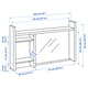Element haut bureau Micke Ikea Élément complémentaire, haut, blanc, 105x65 cm - Ameublement