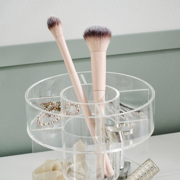 MOJAN Rangement maquillage pivotant, 15 cm