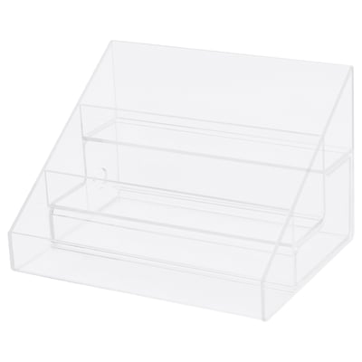 MOJAN Rangement onglerie, 3compts/1tiroir, 16.5x12.5 cm