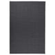 MORUM Tapis tissé à plat, int/extérieur, gris foncé, 200x300 cm