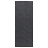 MORUM Tapis tissé à plat, int/extérieur, gris foncé, 80x200 cm