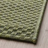 MORUM Tapis tissé à plat, int/extérieur, vert, 160x230 cm