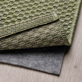 MORUM Tapis tissé à plat, int/extérieur, vert, 160x230 cm