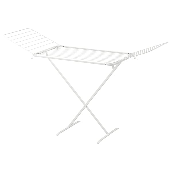 MULIG Étendoir à linge, int/ext, blanc