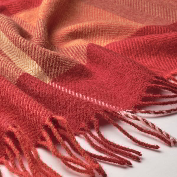 MYRULL Plaid, rouge, 130x170 cm
