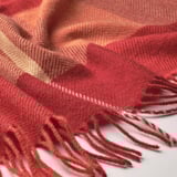 MYRULL Plaid, rouge, 130x170 cm